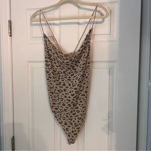 Abercrombie & Fitch Leopard Bodysuit